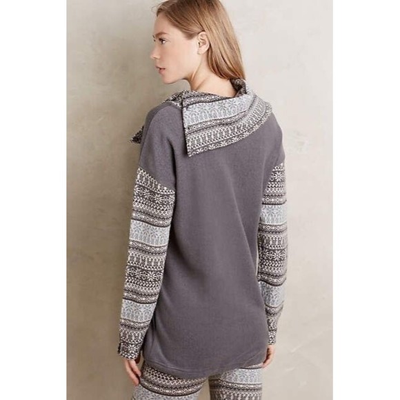 NWT Anthropologie Fairisle Studio Pullover - Picture 9 of 10